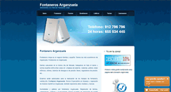 Desktop Screenshot of fontaneroarganzuela.com